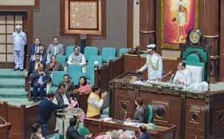 MP Vidhansabha Satra:मप्र में 16वीं विधानसभा का पहला सत्र, 207 विधायकों ने ली शपथ, स्पीकर पद के लिए तोमर ने किया नामांकन