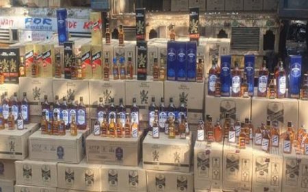 Dhar Liquor Seized: अंग्रेजी शराब के अवैध परिवहन पर पुलिस की सख्त कार्रवाई,  दोनों वाहनों के साथ 1.3 करोड़ की 600 पेटियों जब्त