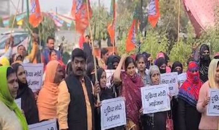 Shukriya Modi Bhai Jaan: लोकसभा चुनावी मैदान में बीजेपी की बड़ी मुहिम - 'शुक्रिया मोदी भाई जान'