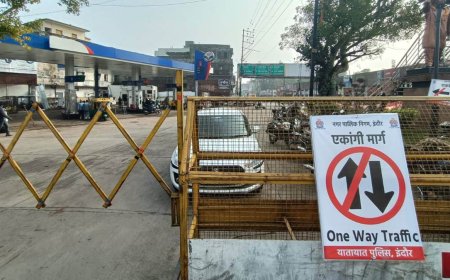 Indore News: इंदौर में नई व्यवस्था हुई लागू, आज से एमजी रोड और जवाहर मार्ग हुए वन-वे