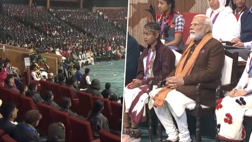 Pariksha Pe Charcha: दिल्ली के भारत मंडपम में 'परीक्षा पे चर्चा' में शामिल हुए पीएम नरेंद्र मोदी