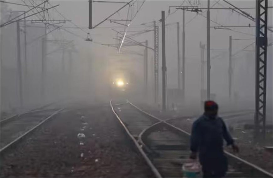 Vande Bharat : कोहरे के कारण दिल्ली से चंडीगढ़ आने वाली वंदे भारत लेट चल रही है