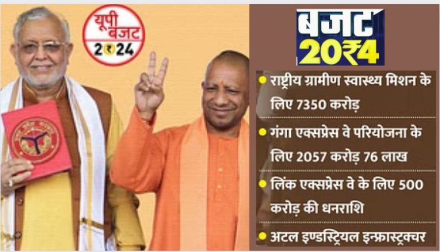 UP Budget 2024: इतिहास का सबसे बड़ा बजट, जानें क्या-क्या हुए ऐलान
