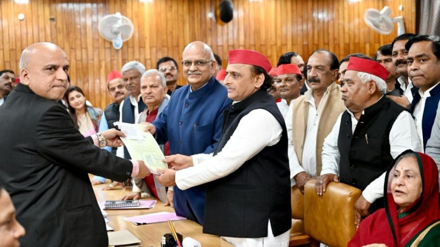 Uttar Pradesh Rajya Sabha Elections: बीजेपी ने उतारा 8वां उम्मीदवार, मुश्किल में फंसी सपा की तीसरी सीट
