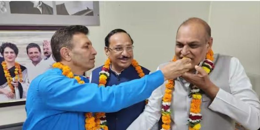 Rajya Sabha Elections: कांग्रेस के राज्यसभा प्रत्याशी अशोक सिंह ने नामांकन किया दाखिल