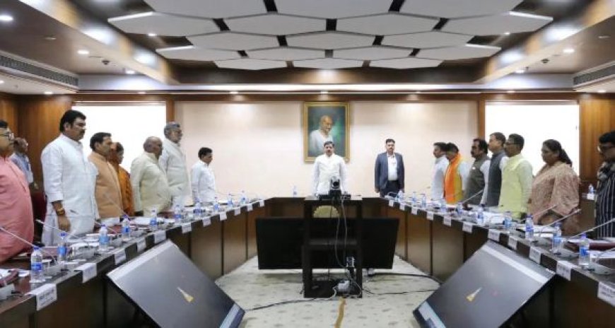 आचार्य श्री विद्यासागर को मंत्रिमंडल ने दी श्रद्धांजलि