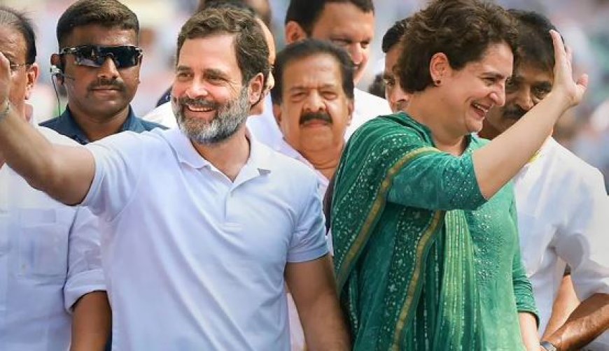 उप्र में पुलिस भर्ती रद्द होना युवा शक्ति की जीत : राहुल-प्रियंका