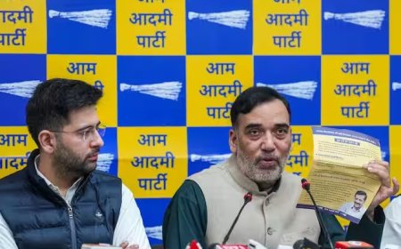 Delhi liquor Policy Scam:आप पार्टी ने भाजपा पर साधा निशाना,कहा-  केजरीवाल को गिरफ्तार करने की साजिश हो रही