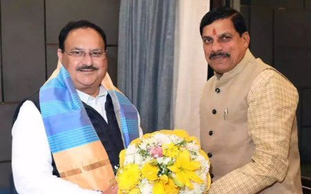 जेपी नड्डा बुधवार को उज्जैन आएंगे, सीएम मोहन यादव के साथ महाकाल मंदिर में दर्शन करेंगे