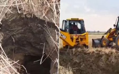 रीवा के बोरवेल में गिरे मासूम बच्‍चे को बचाने का  प्रयास जारी