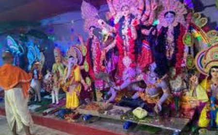 दमोह में दिखा मां दुर्गा के प्रति दिखी आस्था