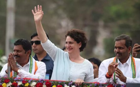 2मई को मुरैना में प्रियंका गांधी का रोड शो