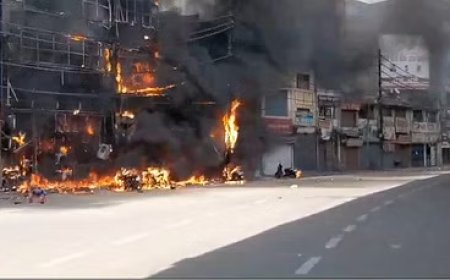 पटना के होटल में लगी भीषण आग,हादसे में 6 लोगों की मौत, रेस्क्यू कर 45 लोगों की जान बचाई गई