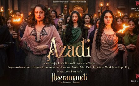 "हीरामंडी: द डायमंड बाजार" का नया गाना "आज़ादी" हुआ रिलीज