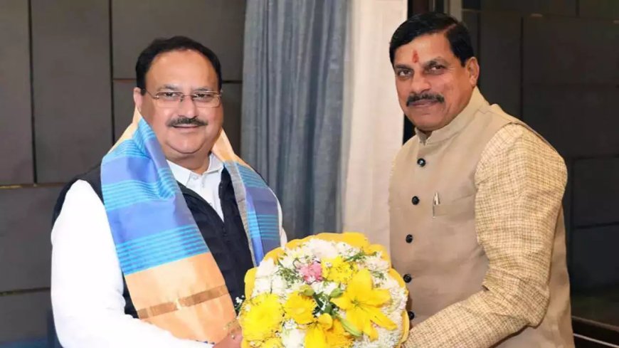 जेपी नड्डा बुधवार को उज्जैन आएंगे, सीएम मोहन यादव के साथ महाकाल मंदिर में दर्शन करेंगे