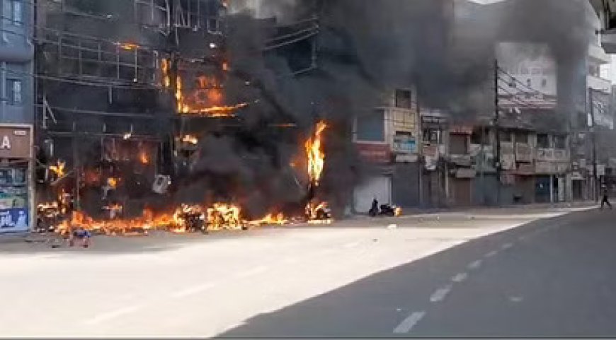 पटना के होटल में लगी भीषण आग,हादसे में 6 लोगों की मौत, रेस्क्यू कर 45 लोगों की जान बचाई गई