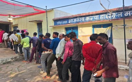 मध्यप्रदेश में दोपहर एक बजे तक 44.67  प्रतिशत मतदान