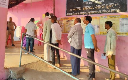 बैतूल के मुलताई में चार मतदान केन्द्रों में आज पुनर्मतदान