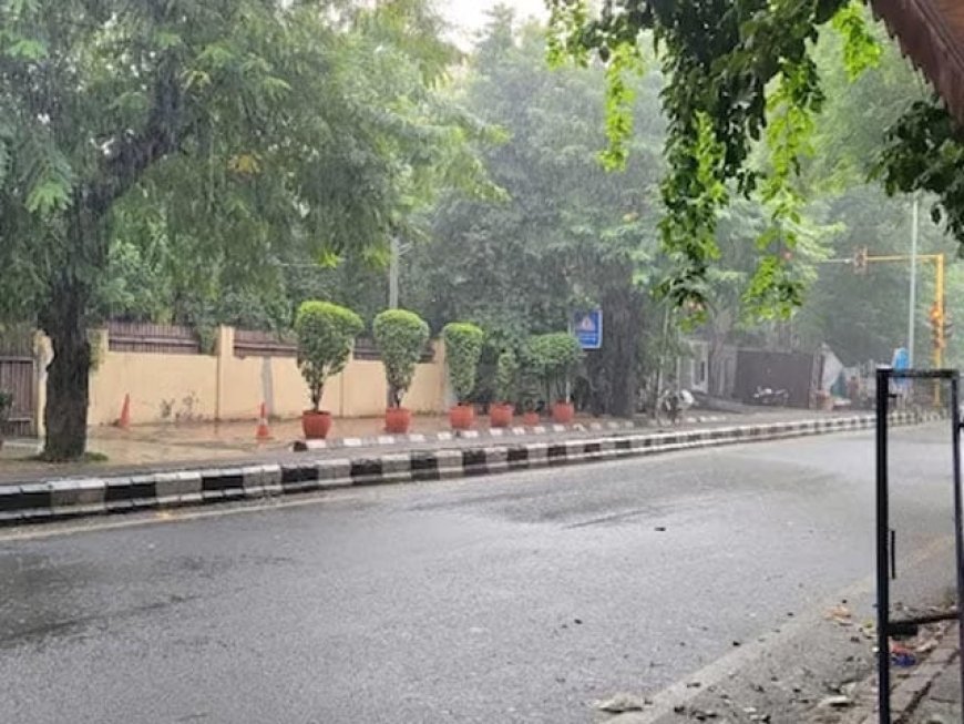 भोपाल और आसपास के क्षेत्रों में हुई बारिश