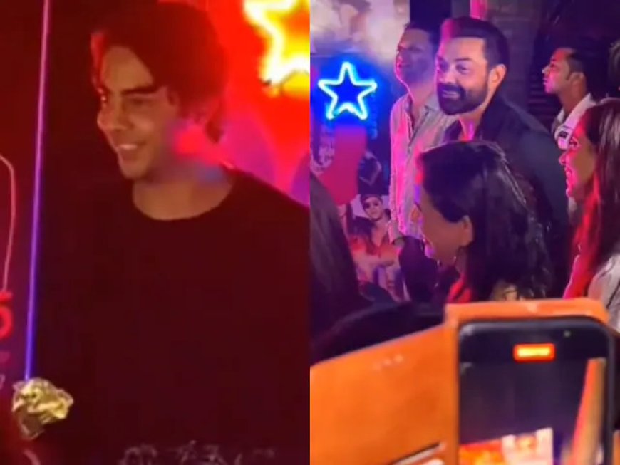 आर्यन खान ने पूरी की स्टारडम की शूटिंग