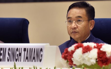 सिक्किम के मुख्यमंत्री प्रेम सिंह तमांग विधानसभा सीट से जीते