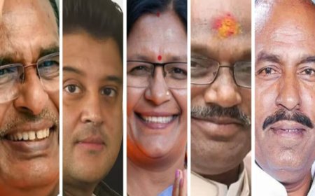 नरेंद्र मोदी कैबिनेट में मध्यप्रदेश से छह मंत्री
