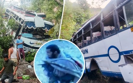 जम्मू कश्मीर में बस खाई में गिरने से 9 लोगों की मौत, 33 घायल