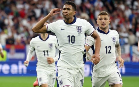 जूड बेलिंगहैम में  इंग्लैंड ने सर्बिया को 1-0 से हराया, ग्रुप सी में शीर्ष पहुंचे थ्री-लायंस