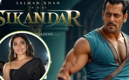 सलमान खान ने शुरू की  फिल्म सिकंदर की शूटिंग ,भाई जान के साथ एक्ट्रेस रश्मिका मंदाना भी देगी दिखाई