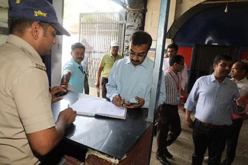 मतगणना के पहले राजन ने लिया तैयारियों का जायजा