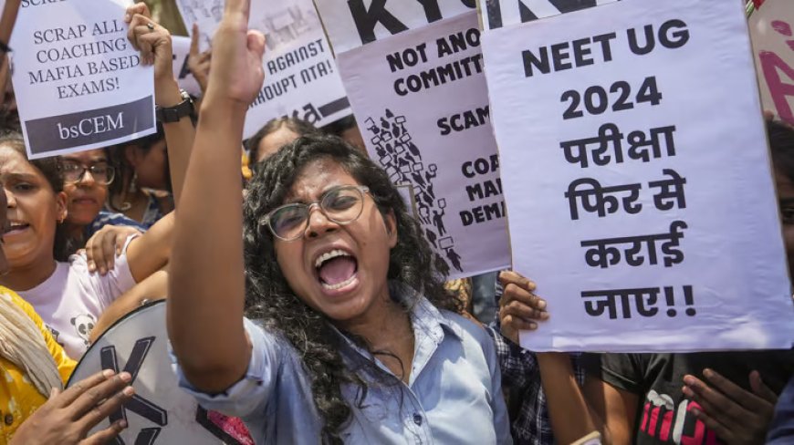 नीट-यूजी परीक्षा में धांधली का बड़ा पर्दाफाश,गोधरा में राष्ट्रीय पात्रता सह प्रवेश परीक्षा के छात्रों को नकल से कराया पास
