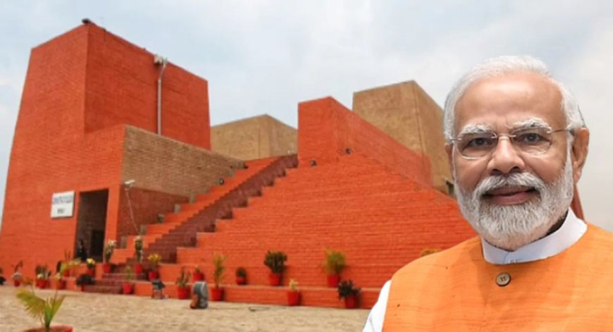 प्रधानमंत्री मोदी नालंदा विवि. के नए परिसर का उद्घाटन करने बाद रवाना
