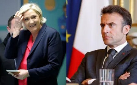 Parliamentary elections in France:ले पेन और मैक्रॉन को झटका,वामपंथी गठबंधन ने बाजी मारी 