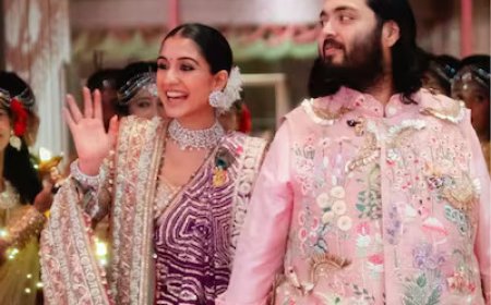 Ambani family:अंबानी परिवार ने नई बहू का भव्य स्वागत किया