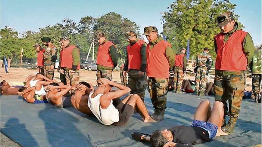 AGNIVEER:अग्निवीर भर्ती: भर्ती परीक्षा में करीब 9500 अभ्यर्थी शामिल होंगे।
