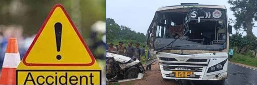 MP:रविवार को बालाघाट से सिवनी की ओर आ रही बस और बोलेरो में जोरदार टक्कर 