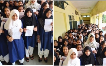 खंडवा: उर्दू शिक्षक की नियुक्ति को लेकर 40 छात्राओं का विरोध, टीसी की मांग