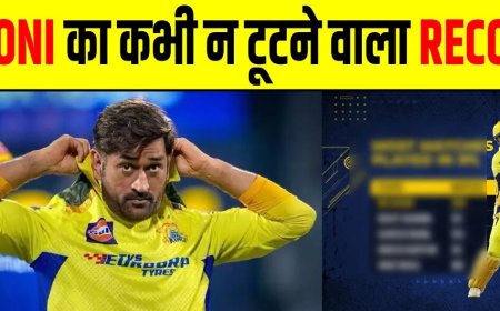 cricket:महेंद्र सिंह धोनी का अविश्वसनीय वर्ल्ड रिकॉर्ड: 19 साल बाद भी अटूट