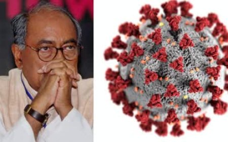COVID-19 : कोरोना वायरस से फिर संक्रमित हुए दिग्विजय सिंह,स्वास्थ्य को लेकर जताई चिंता