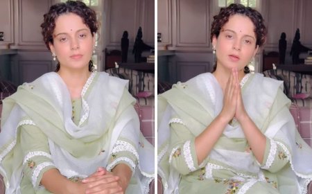 कृषि कानूनो की वापसी वाले वयान पर कंगना रनौत ने मांगी माफ़ी