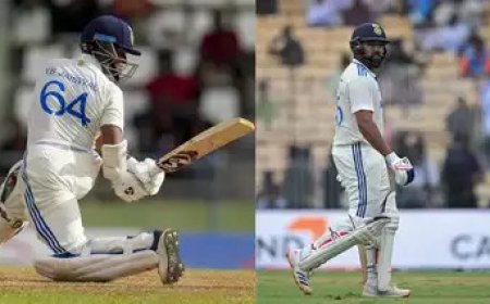 यशस्वी जयसवाल ने दूसरे टेस्ट में पूरा किया अर्धशतक, टीम इंडिया का स्कोर 100 रन के करीब