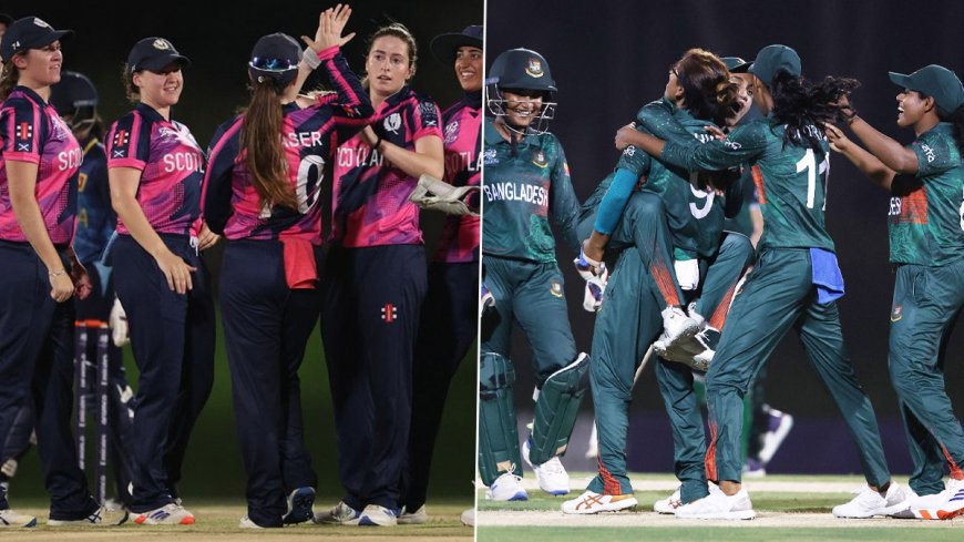 महिला टी20 वर्ल्ड कप का पहला मैच आज बांग्लादेश और स्कॉटलैंड के बीच , यहां जानें पूरी खबर