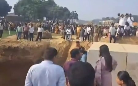 यूपी में मिट्टी का बड़ा टीला ढहने से 4 की मौत,कई महिलाएं दबी