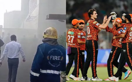 New Delhi : IPL 2025 के बीच बड़ा हादसा, सन राइजर्स हैदराबाद (SRH) के होटल में लगी आग