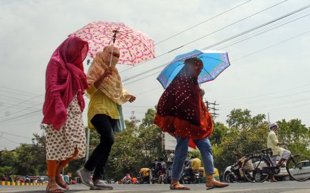 इंदौर और उज्जैन में भीषण गर्मी, तापमान ने तोड़े रिकॉर्ड, सड़कों का डामर पिघलने लगा