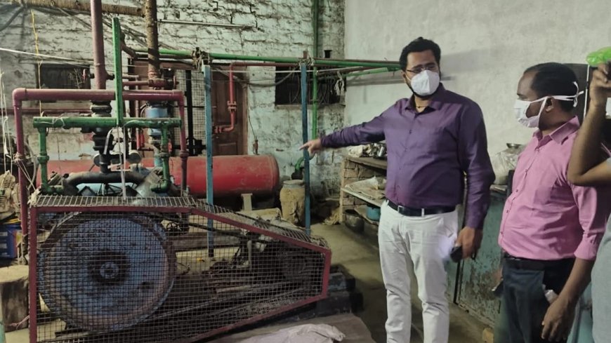 जावरा, रतलाम: बर्फ फैक्ट्री से अमोनिया गैस रिसाव, सीएसपी के माता-पिता समेत कई लोग बीमार