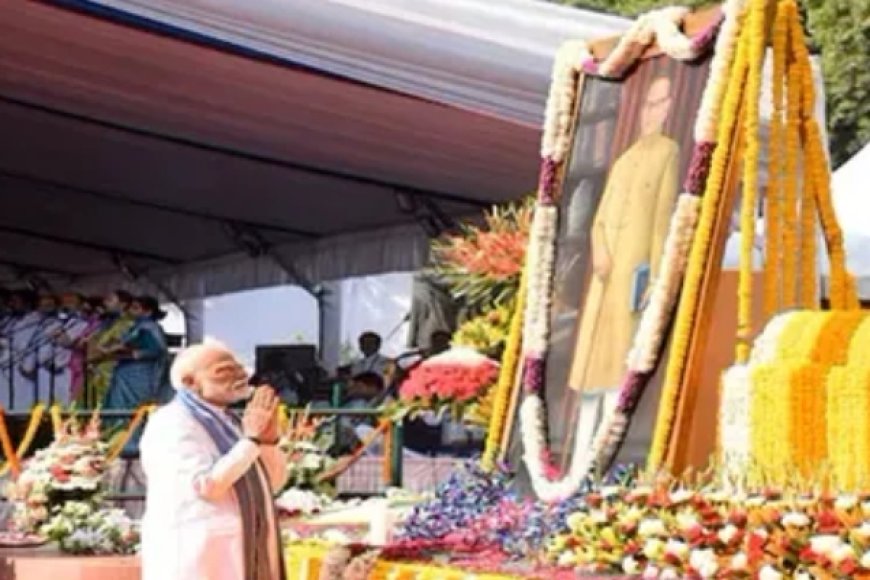 डॉ. बाबासाहेब आंबेडकर की 135वीं जयंती  पर पीएम मोदी ने दी श्रद्धांजलि
