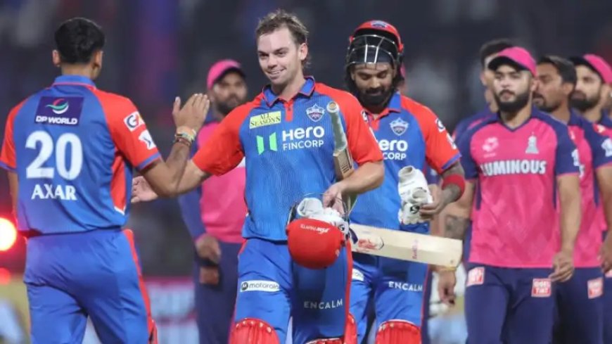 दिल्ली कैपिटल्स ने सुपर ओवर में राजस्थान रॉयल्स को हराकर IPL 2025 में शीर्ष स्थान हासिल किया