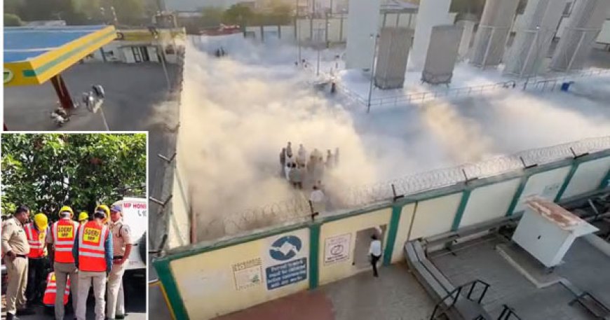 Bhopal: मंडीदीप गेल प्लांट में गैस रिसाव,10 घंटे की मशक्कत के बाद स्थिति नियंत्रित, सुरक्षा ऑडिट शुरू