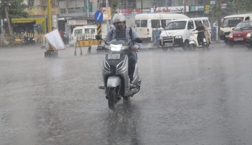 MP में गर्मी के बीच बारिश का दौर शुरू, कई जिलों में हुई बारिश पड़े ओले